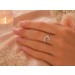 Schlangen Ring Silber 925 schwarze weisse Zirkonia Steine