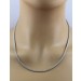 Zopfkette 2.5mm Spiga Kette Silber 925 rhodiniert 
