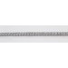 Blautopas Kette Silber 925 Edelstein 42cm 47cm