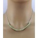 Peridot Kette Silber 925 Edelstein 42cm