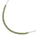 Peridot Kette Silber 925 Edelstein 42cm