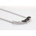 Bernstein Kette Sterling Silber 925 3 cherry rote Edelsteine 7mm