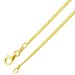 Panzerkette 1.4mm Silber Gold vergoldet