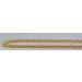 Panzerkette 3.2mm Silber Gold vergoldet