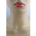 Singapurkette 1.8mm Silber vergoldet massiv