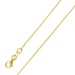 Venezianer Kette 0.7mm Silber vergoldet