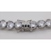 Tennis Riviere Armband Silber 925 Brillant funkelnde weisse Zirkonia