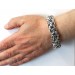 Könisgketten Armband halbmassiv Silber 925 abgerundet Silberschmuck