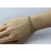 Peridot Bolo Armband Silber 925 hellgrüne Edelsteine 