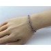 Amethyst Bolo Armband Silber 925 lila Edelsteine 
