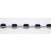 Lapislazuli Armband Silber 925 blaue Edelsteine 25ct