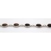 Tigerauge Armband Silber 925 gold braune Edelsteine 25ct