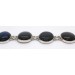 Labradorit Armband Silber 925 blaue Edelsteine 75ct 