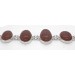 Rosenquarz Armband Silber 925 rosa Edelsteine 100ct