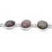 Cobalt Calcit Armband Silber 925 grün pinke Edelsteine 75ct