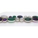 Mondstein Armband Silber 925  Amethyst Lapislazuli Malachit Aventurin