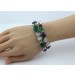 Mondstein Armband Silber 925  Amethyst Lapislazuli Malachit Aventurin