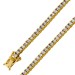 Tennisarmband 3ct Silber vergoldet Lab Grown Brillant Armband