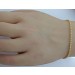 Tennisarmband 1ct Silber vergoldet Lab Grown Diamanten Brillanten