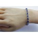 Tennisarmband Silber 925 nat Saphir Edelsteine 8.6-9.5ct