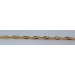 Singapur Armband 1.8mm Silber vergoldet 