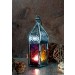 Berk Orientalisches Licht 1001 Nacht L-10 antikem Eisen Buntglas handgeschmiedet