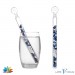 Edelsteinwasser GELASSENHEIT Blauquarz Dumortierit Magnesit Blume des Lebens 
