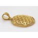 Blume des Lebens Designer Anhänger Silber 925 vergoldet FLOWER OF LIFE