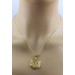 Blume des Lebens Designer Anhänger Silber 925 vergoldet FLOWER OF LIFE