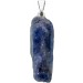 Tansanit Anhänger Sterling Silber 925 blauer Rohstein