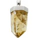 Citrinanhänger Sterling Silber 925 goldgelber Citrin Edelstein 53.0ct 