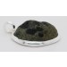 Achat Anhänger Sterlingsilber 925 weiß blaue Druse 60ct Edelstein