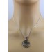 Ammonit Designeranhänger Silber 925 Fossil Edelstein 17.0ct