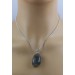 Fluorit Anhänger Silber 925 bunter Edelstein 116.2ct