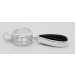 Onyx Anhänger schwarzer Edelstein 12ct Bergkristall 14ct Silber 925