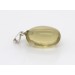 Limonenquarz Anhänger Silber 925 hellgelber Edelstein 14.58ct.