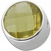 Limonenquarz Anhänger Silber 925 zitronen gelber Quarz 14.54ct.