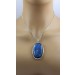 Labradorit Anhänger Silber 925 blauer Edelstein 100ct