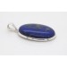 Lapislazuli Anhänger Silber 925 blauer Edelstein 30ct
