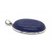 Lapislazuli Anhänger Silber 925 blauer Edelstein 85ct