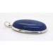 Lapislazuli Anhänger Silber 925 blauer Edelstein 80ct