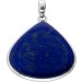 Lapislazuli Anhänger Silber 925 blauer Edelstein 75ct