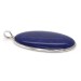 Lapislazuli Anhänger Silber 925 blauer Edelstein 125ct