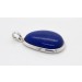 Lapislazuli Anhänger Silber 925 blauer Edelstein 50ct