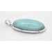 Amazonit Anhänger Silber 925 hellblauer Edelstein 70ct