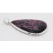 Rubin Zoisit Anhänger Silber 925 pink grüner Edelstein 60ct