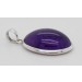 Amethyst Anhänger Silber 925 violetter Edelstein 25ct