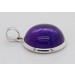 Amethyst Anhänger Silber 925 violetter Edelstein 20ct