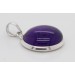 Amethyst Anhänger Silber 925 violetter Edelstein 20ct