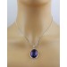 Amethyst Anhänger Silber 925 violetter Edelstein 25ct
